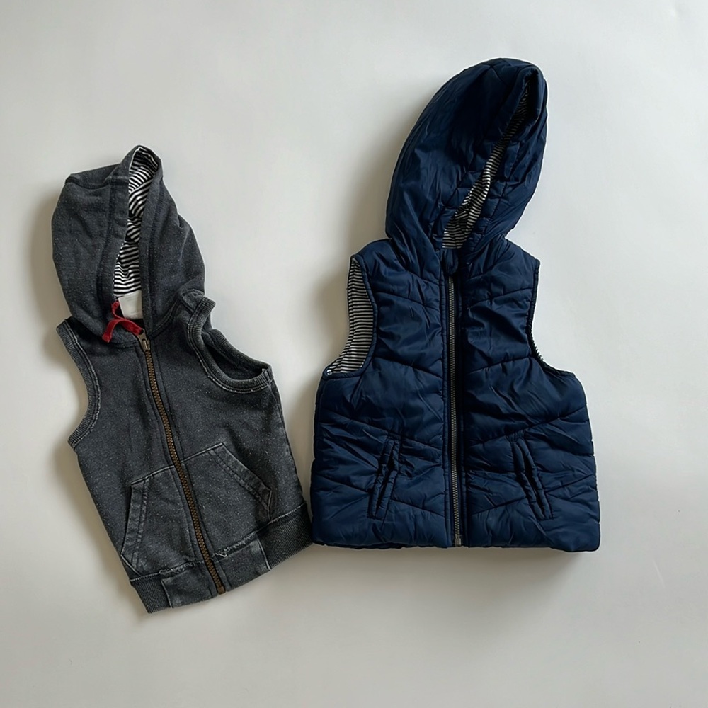 12M-24M vests boy bundle lot